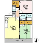 ドミールパーク江﨑 1の間取り画像