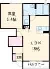 わたつみ Bの間取り画像