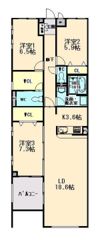 クオーレトラストIIの間取り画像