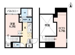T.A国府2丁目B棟の間取り画像