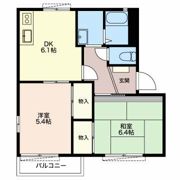 フルール Cの間取り画像