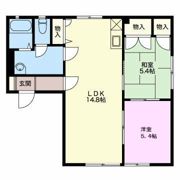 長良シュロス Bの間取り画像