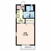 フローリッシュ Aの間取り画像