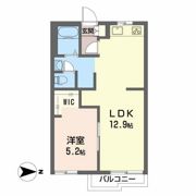 C’EST LA VIE Bの間取り画像
