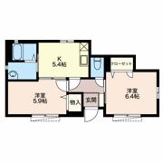 シャーメゾン八坂 Aの間取り画像