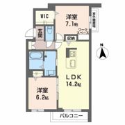 シャーメゾン長良東の間取り画像