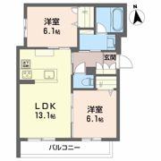 シャーメゾン光樹セントラルの間取り画像