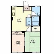 ハシェンダハイツ Aの間取り画像