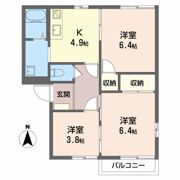 スリーゼ i オブラ Cの間取り画像