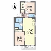 Castor Bの間取り画像