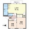 サンビレッジ Aの間取り画像