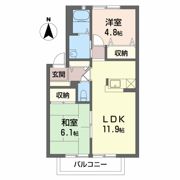グリーンテラスの間取り画像