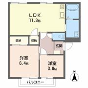 グレートタウン立川 Cの間取り画像