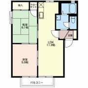 サンライズ Cの間取り画像