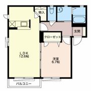 セネシオ Aの間取り画像