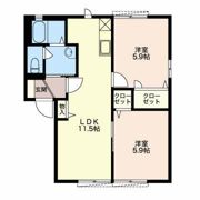 フォーレス Aの間取り画像