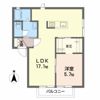ラビアンローゼTRS Bの間取り画像