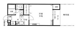 ポールスター髙田の間取り画像