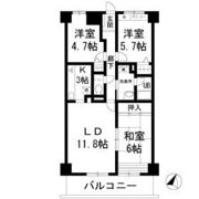 エトワール多摩川の間取り画像