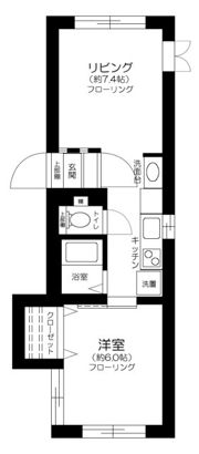 MODULOR阿佐谷南の間取り画像