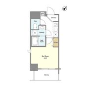 Crane Court Tsurumiの間取り画像