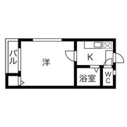 コーポなずなの間取り画像