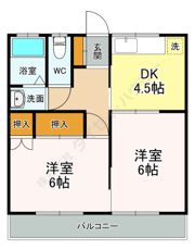 第一大谷アパートの間取り画像