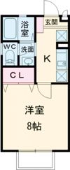 セジュール筒井の間取り画像
