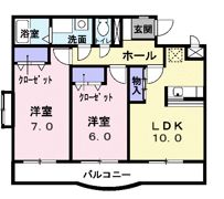 グレースマンションの間取り画像