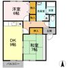 パレスフィールド Aの間取り画像
