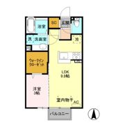 アールズ ハウス Ⅲの間取り画像