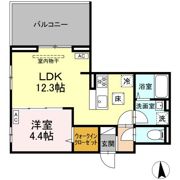 D'Bless横濱岸根公園Ⅰの間取り画像