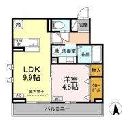 D'Bless横濱岸根公園Ⅰの間取り画像