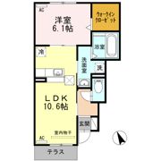 プレイスメゾンの間取り画像