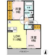 メゾンOTCの間取り画像