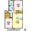 リビングタウン松縄 B棟の間取り画像