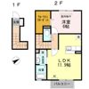ディアス下伊敷の間取り画像