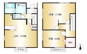 ライトハウス広面B棟の間取り画像