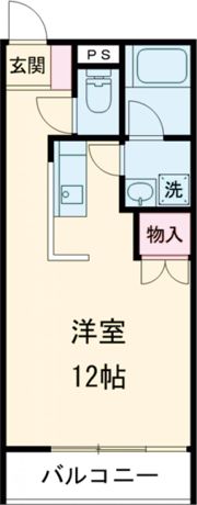 レジデンス輝樹の間取り画像