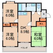 キャッスルサザンの間取り画像