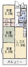 シャリテ西味鋺 S棟の間取り画像
