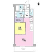 ディアレンス高島台の間取り画像