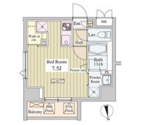 SK－ONE市ヶ谷の間取り画像