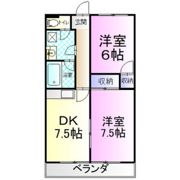 イーストスクエアⅠの間取り画像