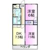 イーストスクエアⅠの間取り画像