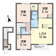 ボヌールIIIの間取り画像