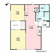 フレグランス三城 B棟の間取り画像
