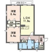 クレスト テラスの間取り画像