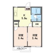 エントピア 上峰の間取り画像