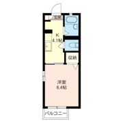 クレールカーサの間取り画像